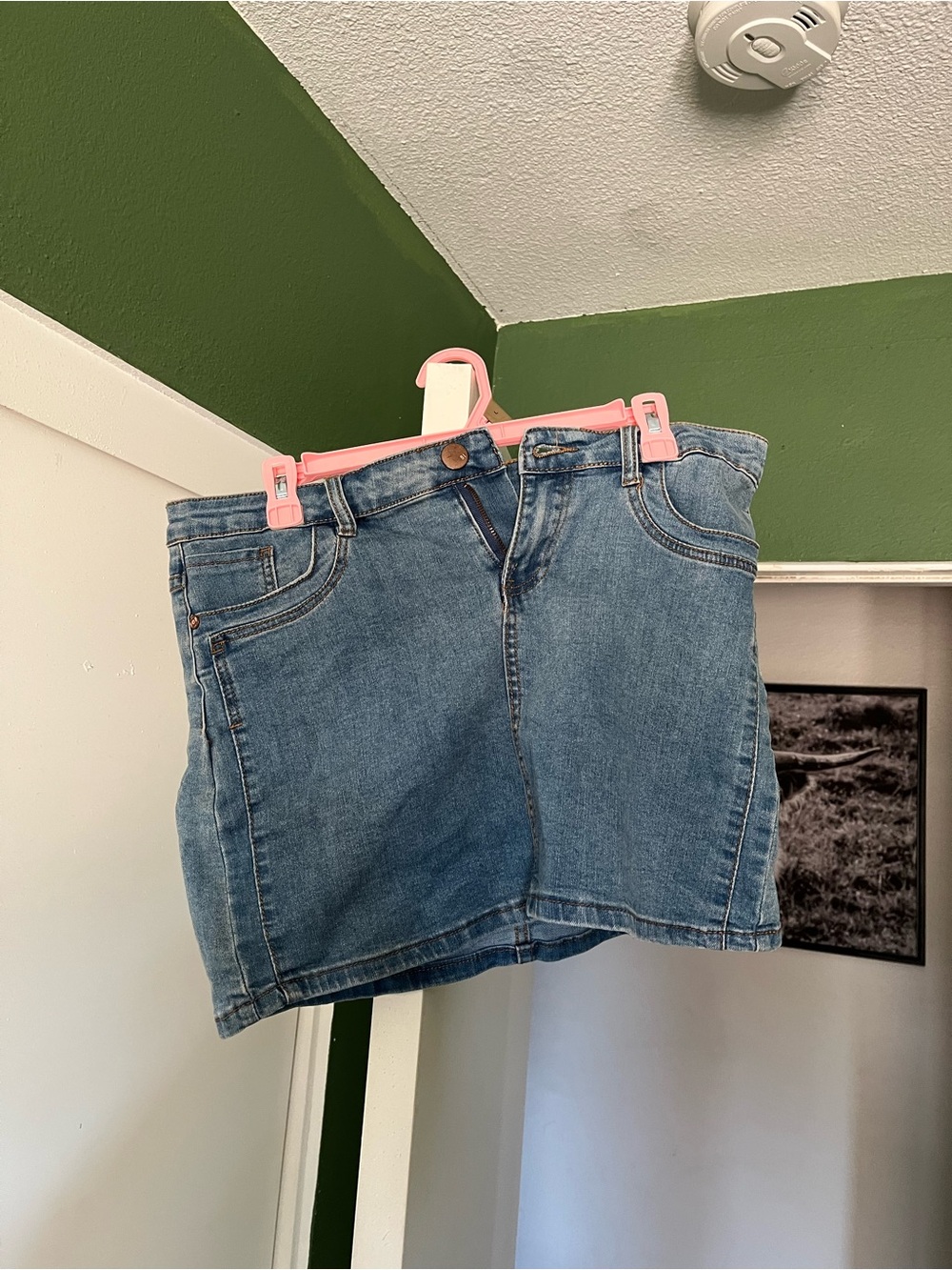 Cotton On Denim Mini Skirt - Blue